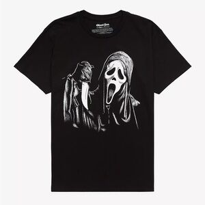 🛑LAST CHANCE🛑 Ghost Face Black T Shirt Scream